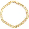 Fzn Curb Chain Bracelet In Yellow