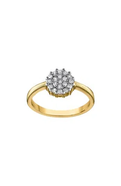 Fzn Diamond Ring In Yellow