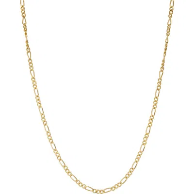 Fzn Figaro Chain Necklace In Gold