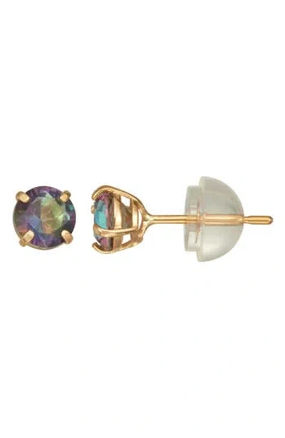 Fzn Gemstone Stud Earrings