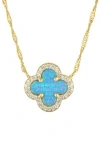 Fzn Kid's Pendant Necklace In Yellow