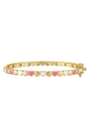 Fzn Kids' Heart Bracelet In Yellow