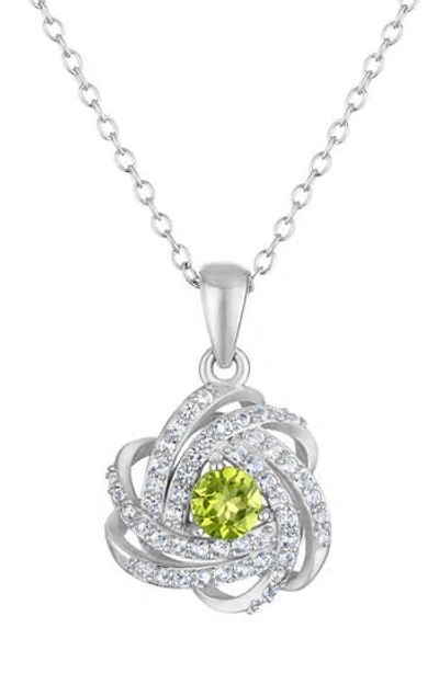 Fzn Knot Pendant Necklace
