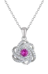 Fzn Knot Pendant Necklace