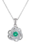 Fzn Knot Pendant Necklace In Multi