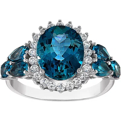 Fzn London Blue Topaz Ring