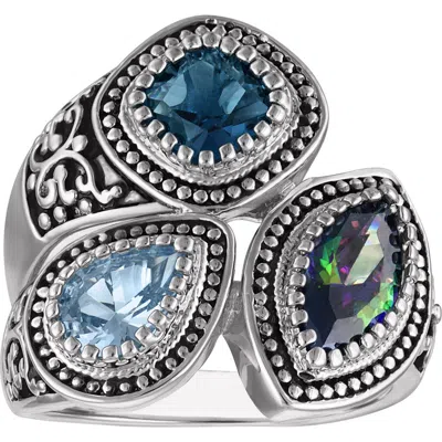 Fzn London Sky Mystic Ring In Blue