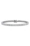 Fzn Moissanite Bangle In White