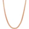 Fzn Popcorn Chain Necklace In Rose