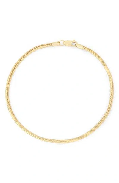 Fzn Snake Chain Bracelet In Gold