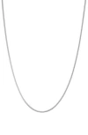 Fzn Snake Chain Necklace In Silver
