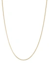 Fzn Snake Chain Necklace In Yellow