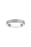Fzn Sterling Silver Lab Grown Diamond Ring In Silver