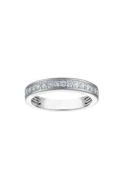 Fzn Sterling Silver Lab Grown Diamond Ring