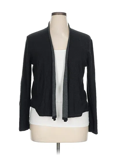 Pre-owned G&c United Knitwear Cardigan Sweater In Black