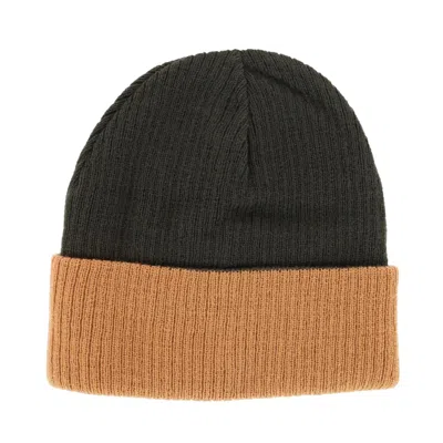 G & S Originals Men's Wool Blend Reversible Knit Winter Hat In Green