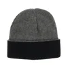 G & S Originals Men's Wool Blend Reversible Knit Winter Hat In Grey