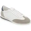 G Brown Dash Low Top Sneaker In White/ Blue/ Grey