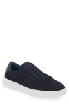 G Brown Puff Knit Low Top Sneaker In Navy/ Navy