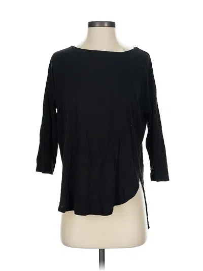 Pre-owned G By Giuliana Rancic 3/4 Sleeve T-shirt In Black