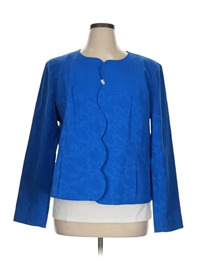 Pre-owned G By Giuliana Rancic Blazer Jacket In Blue