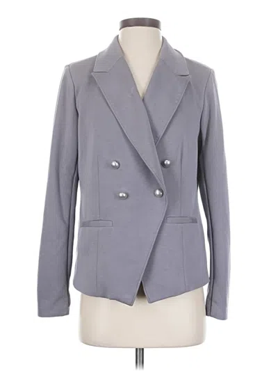Pre-owned G By Giuliana Rancic Blazer Jacket In Gray