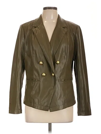 Pre-owned G By Giuliana Rancic Blazer Jacket In Green