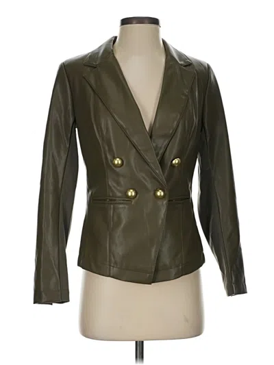 Pre-owned G By Giuliana Rancic Blazer Jacket In Green