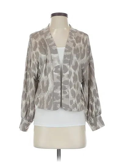 Pre-owned G By Giuliana Rancic Cardigan Sweater In Gray