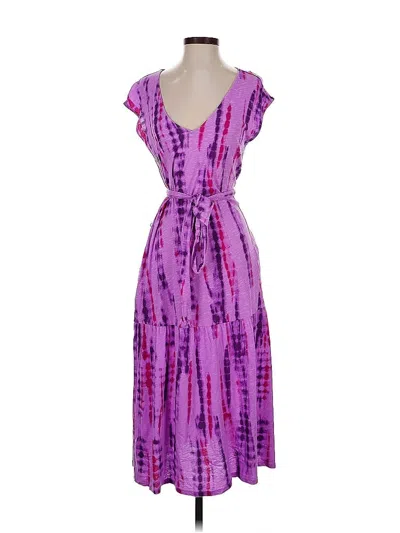Pre-owned G By Giuliana Rancic Casual Dress In Purple