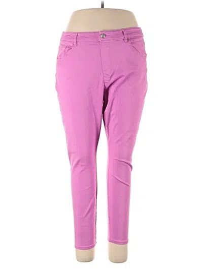 Pre-owned G By Giuliana Rancic Jeggings In Purple
