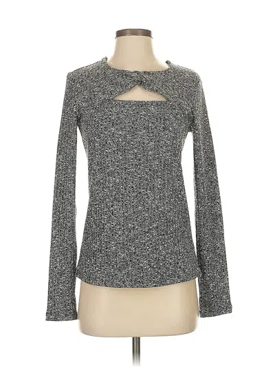 Pre-owned G By Giuliana Rancic Pullover Sweater In Gray