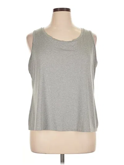 Pre-owned G By Giuliana Rancic Sleeveless T-shirt In Gray