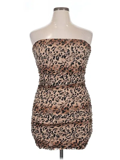 Pre-owned G By Guess Cocktail Dress In Brown