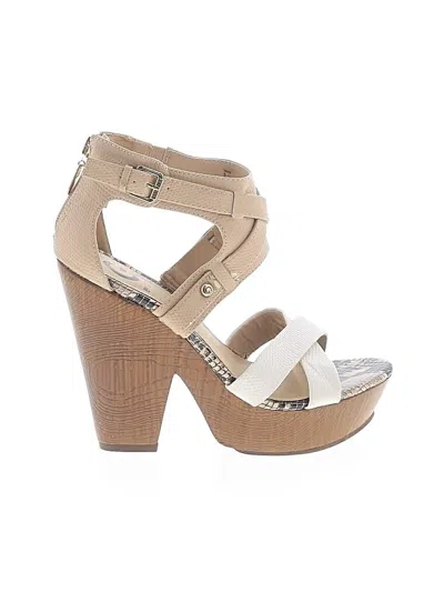 Pre-owned G By Guess Wedges In Ivory
