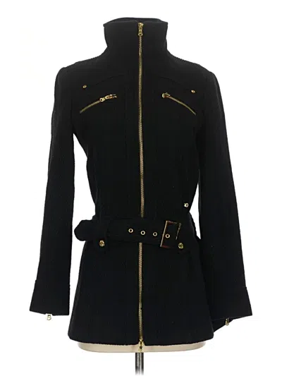 Pre-owned G By Guess Wool Coat In Black