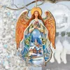 G. Debrekht Blessing Home Angel Wooden Ornaments By