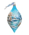 G. Debrekht Designocracy Wonderland Drop Glass Ornament Holiday Splendor Debrekht