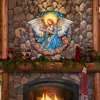 G. Debrekht Guardian Angel Of Serenity Holiday Door Decor By