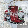 G. Debrekht Hello Christmas Boots Wooden Ornaments By J. Mills-price