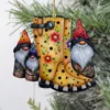 G. Debrekht Hello Fall Boots Wooden Ornaments By J. Mills-price