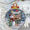 G. Debrekht Hot Chocolate Stand - Frosty Fun Wooden Ornaments By D. Gelsinger