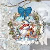 G. Debrekht Let It Snow Wooden Ornaments By