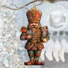 G. Debrekht Nutcracker With Clara Wooden Ornaments By