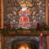 G. Debrekht Santa And The Gingerbread House Holiday Door Decor By