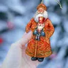 G. Debrekht Santa's Holiday Nutcracker Wooden Christmas Ornament By