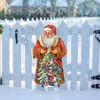 G. Debrekht Santa With Forest Friends Holiday Door Decor By