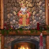 G. Debrekht Yuletide Pets With Santa Holiday Door Decor By