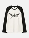 G-dragon Übermensch Raglan Sleeve Long Sleeve T-shirt In White
