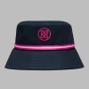 G/fore Circle G's Drawcord Bucket Hat In Twilight / Knockout Pink